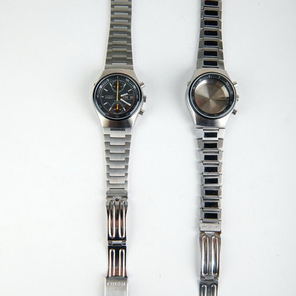Citizen 67-9119 Spider Flyback 1970s Chronograph in NEW NOS Case EXCELLENT!!!!!! - Picture 8 of 12